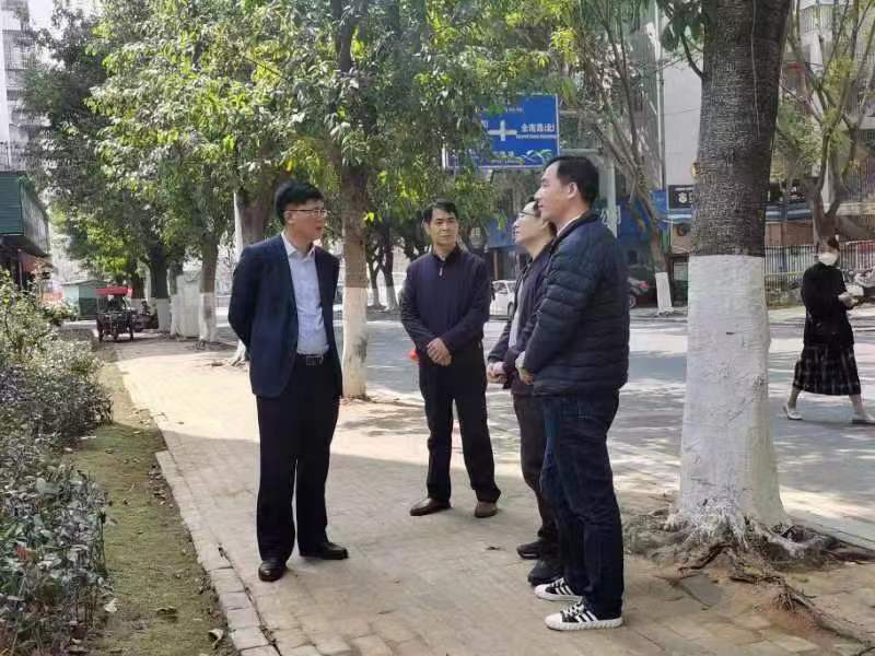 市科技局党组书记、局长郭澜同志调研深化全国文明城市、国家卫生城市建设工作